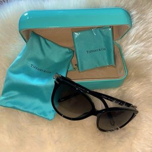 Black Tiffany & Co. sunglasses